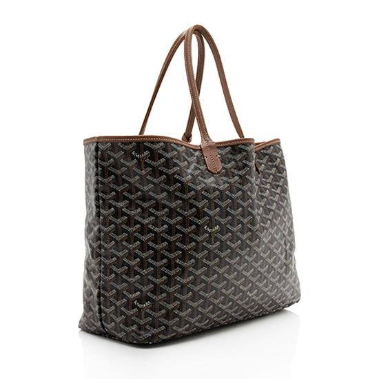 Goyard Goyardine Canvas St. Louis PM Tote