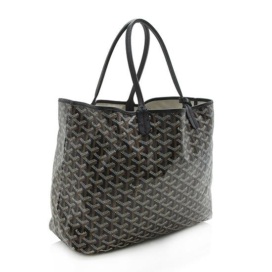 Goyard Goyardine Canvas St. Louis PM Tote