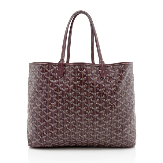 Goyard Goyardine Canvas St. Louis PM Tote