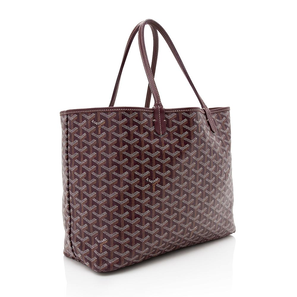 Goyard Goyardine Canvas St. Louis PM Tote