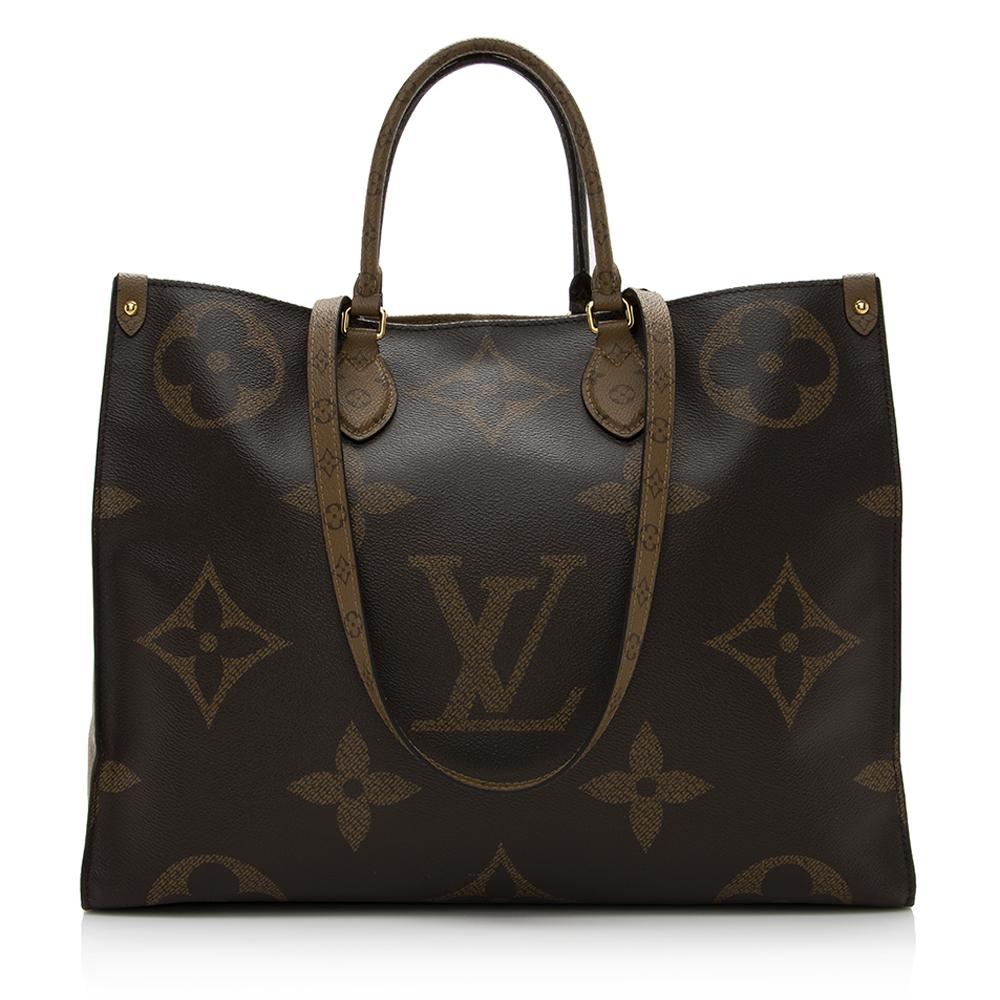 Louis Vuitton Giant Monogram Onthego GM Tote (SHF-14540)