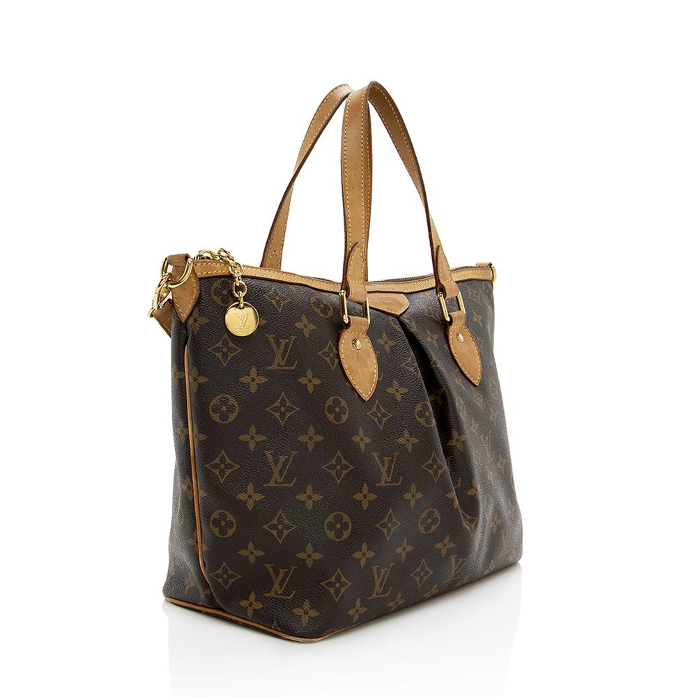 Louis Vuitton Monogram Canvas Palermo PM Tote - FINAL SALE (SHF-14429)