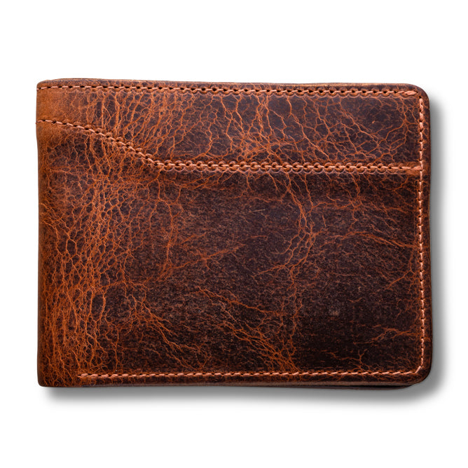 Medium Bifold Bison Wallet