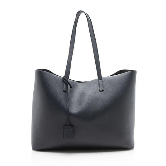 Saint Laurent Calfskin Large Shopping Tote