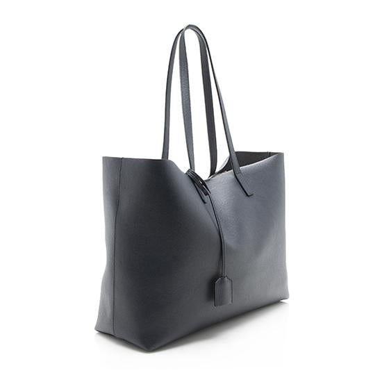 Saint Laurent Calfskin Large Shopping Tote