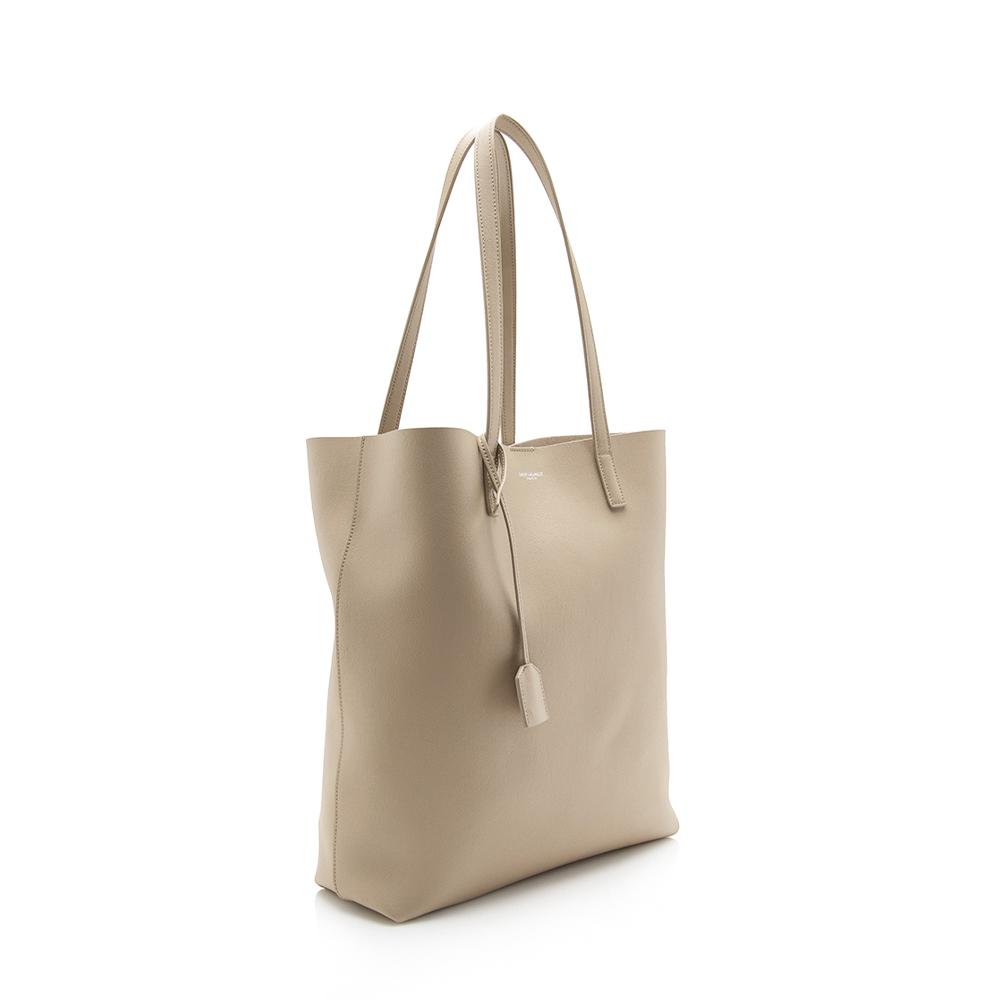 Saint Laurent Calfskin Toy Shopping Tote (SHF-13954)