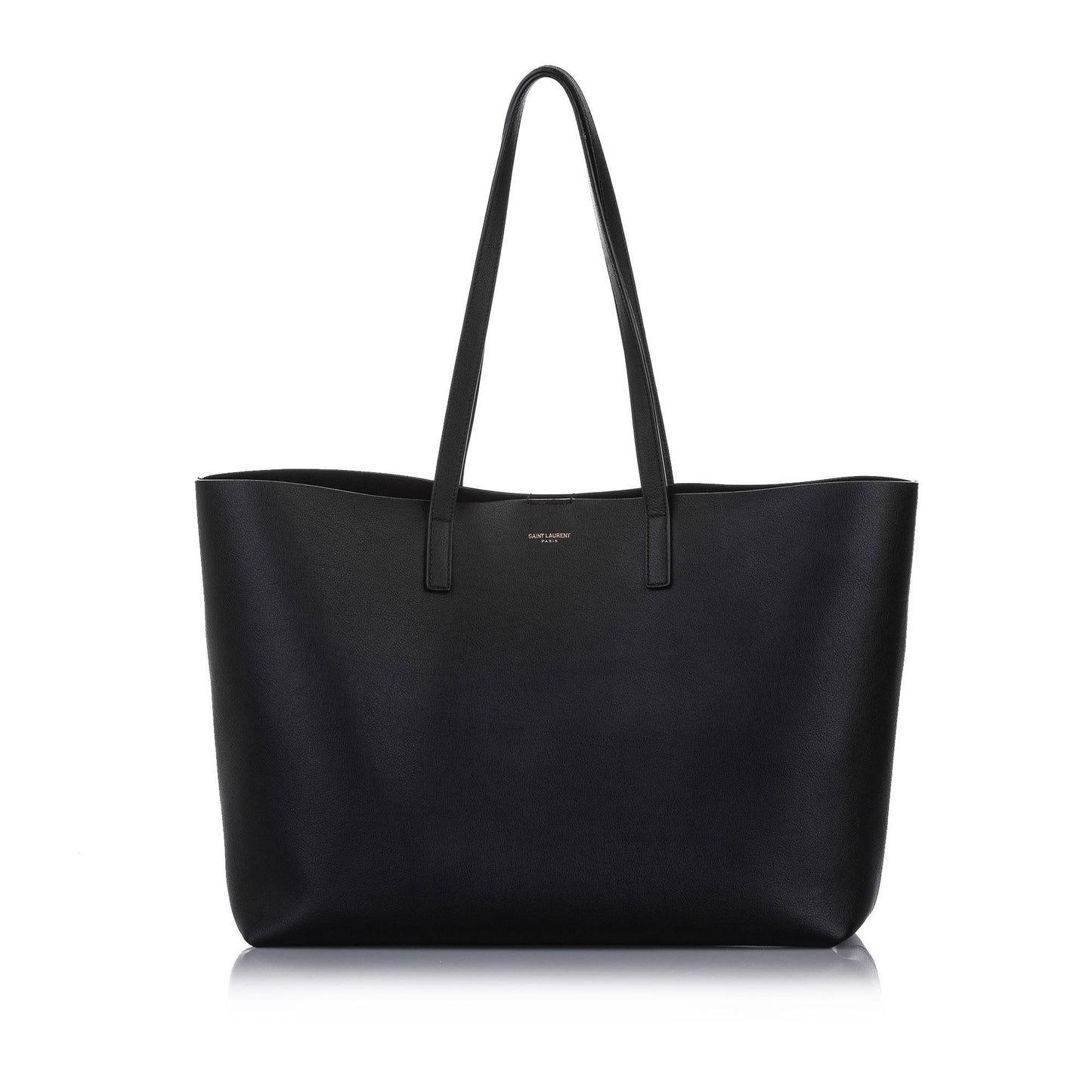 Saint Laurent East West Leather Shopping Tote Bag (SHG-10309)