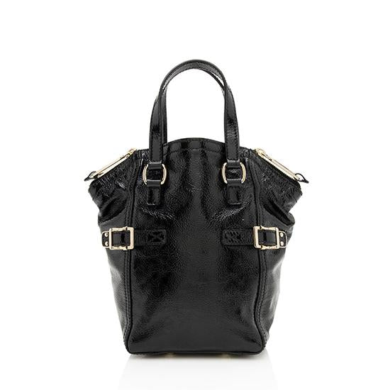 Saint Laurent Patent Leather Downtown Mini Tote