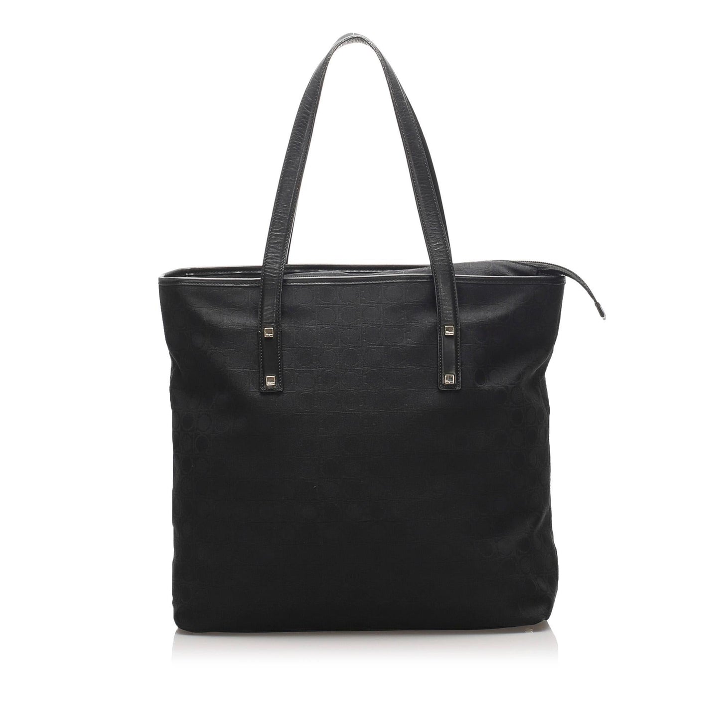 Salvatore Ferragamo Gancini Leather Tote Bag (SHG-10888)