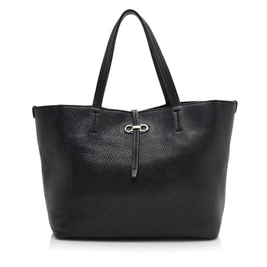 Salvatore Ferragamo Leather Gavina Tote