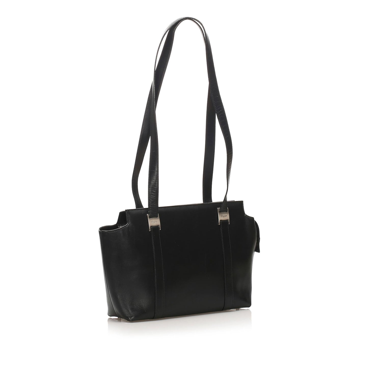 Salvatore Ferragamo Leather Tote Bag (SHG-12450)