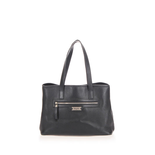 Salvatore Ferragamo Leather Tote  (SHG-12832)