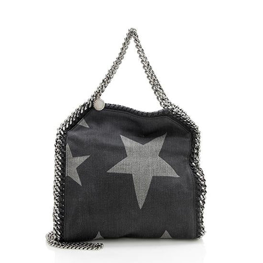 Stella McCartney Denim Star Falabella Mini Tote