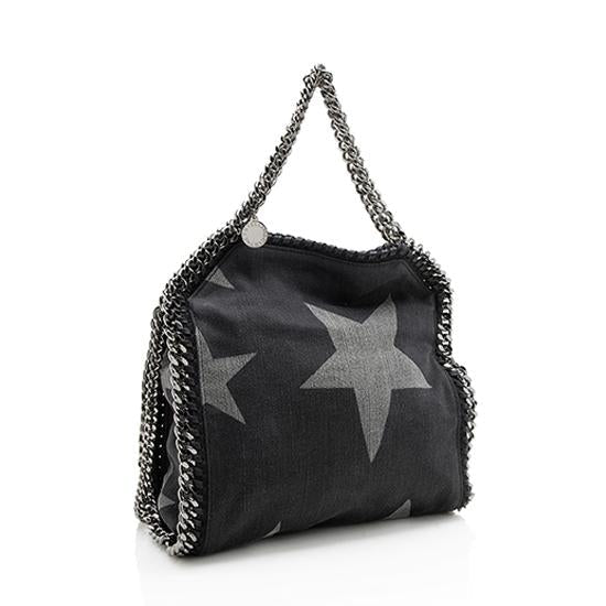 Stella McCartney Denim Star Falabella Mini Tote