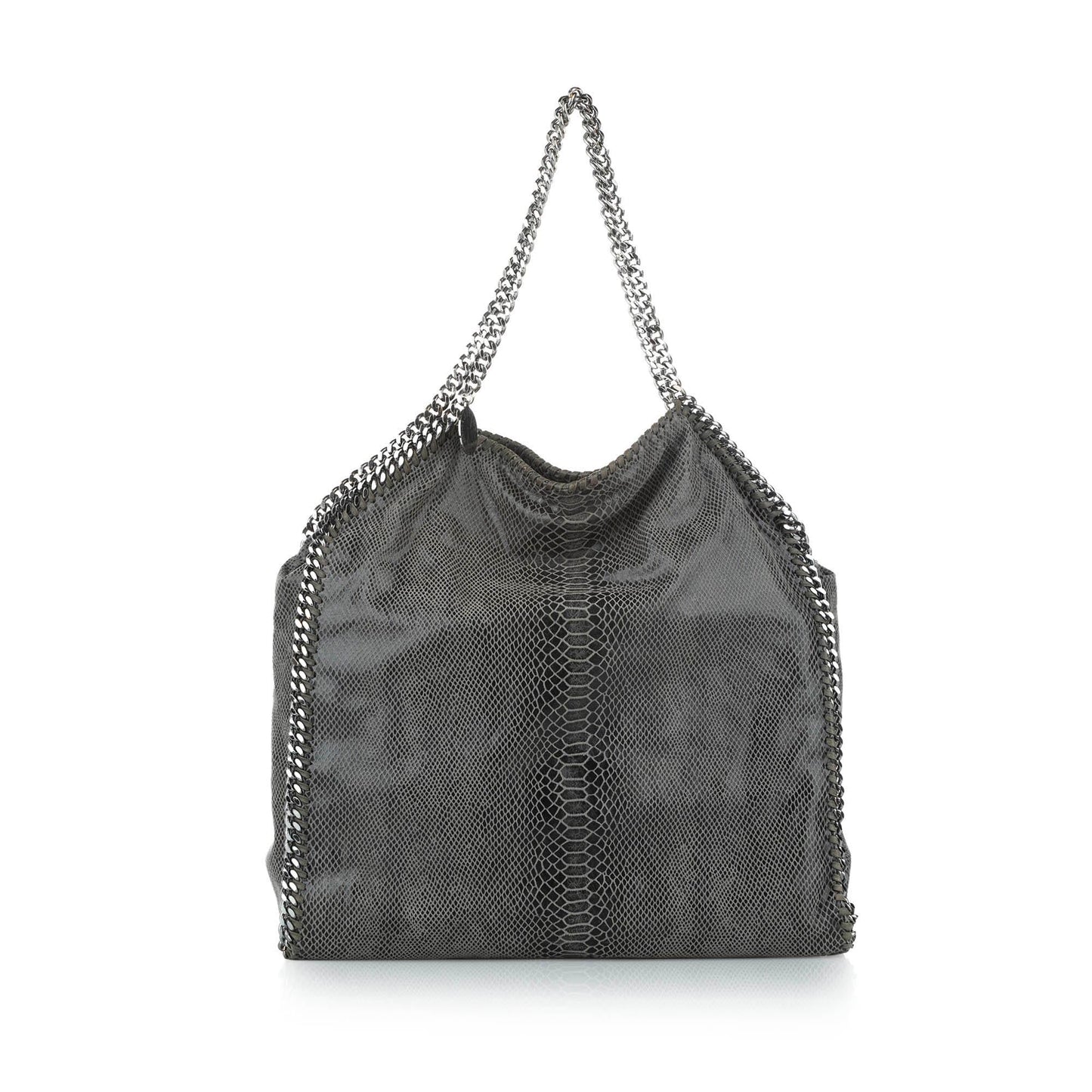 Stella McCartney Falabella Python Fold-Over Tote Bag (SHG-18447)