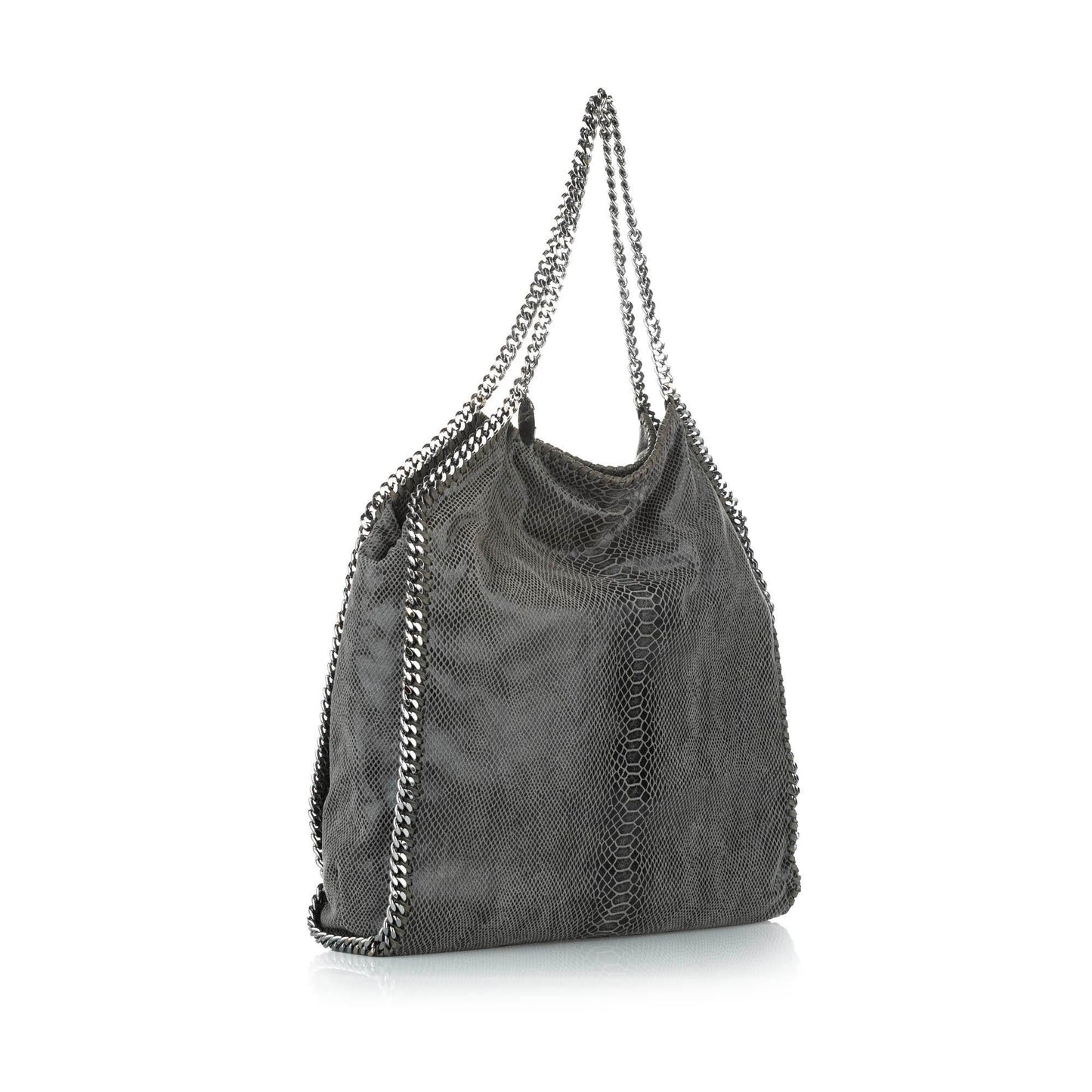 Stella McCartney Falabella Python Fold-Over Tote Bag (SHG-18447)