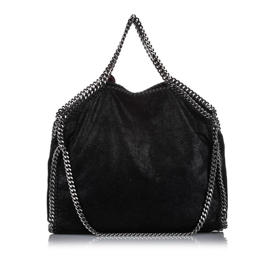 Stella McCartney Shaggy Deer Falabella Fold-Over Tote (SHG-13638)