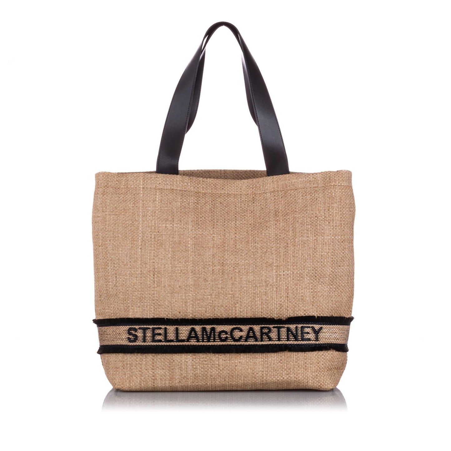 Stella McCartney Raffia Logo Tote  (SHG-10119)