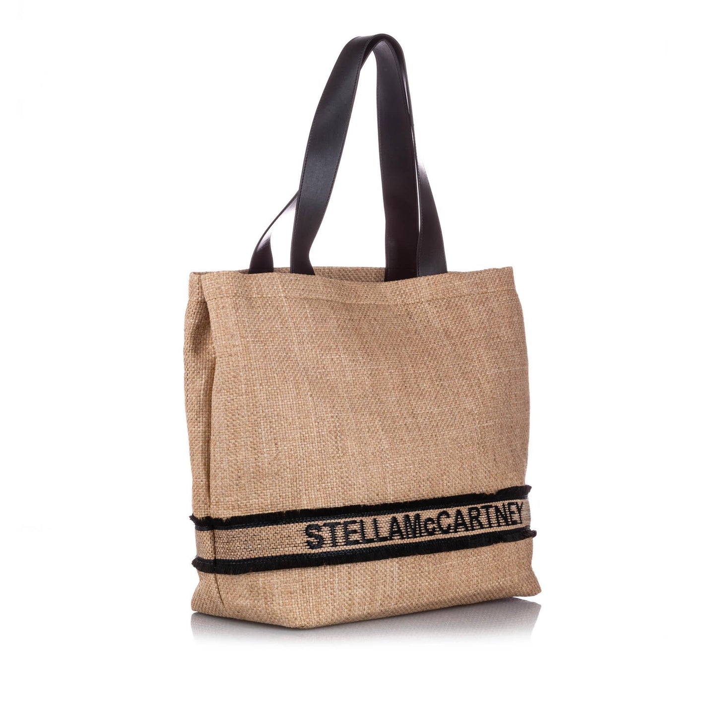 Stella McCartney Raffia Logo Tote  (SHG-10119)