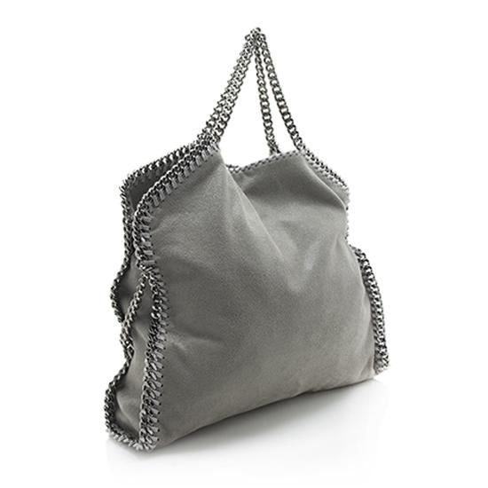 Stella McCartney Shaggy Deer Falabella Fold Over Tote