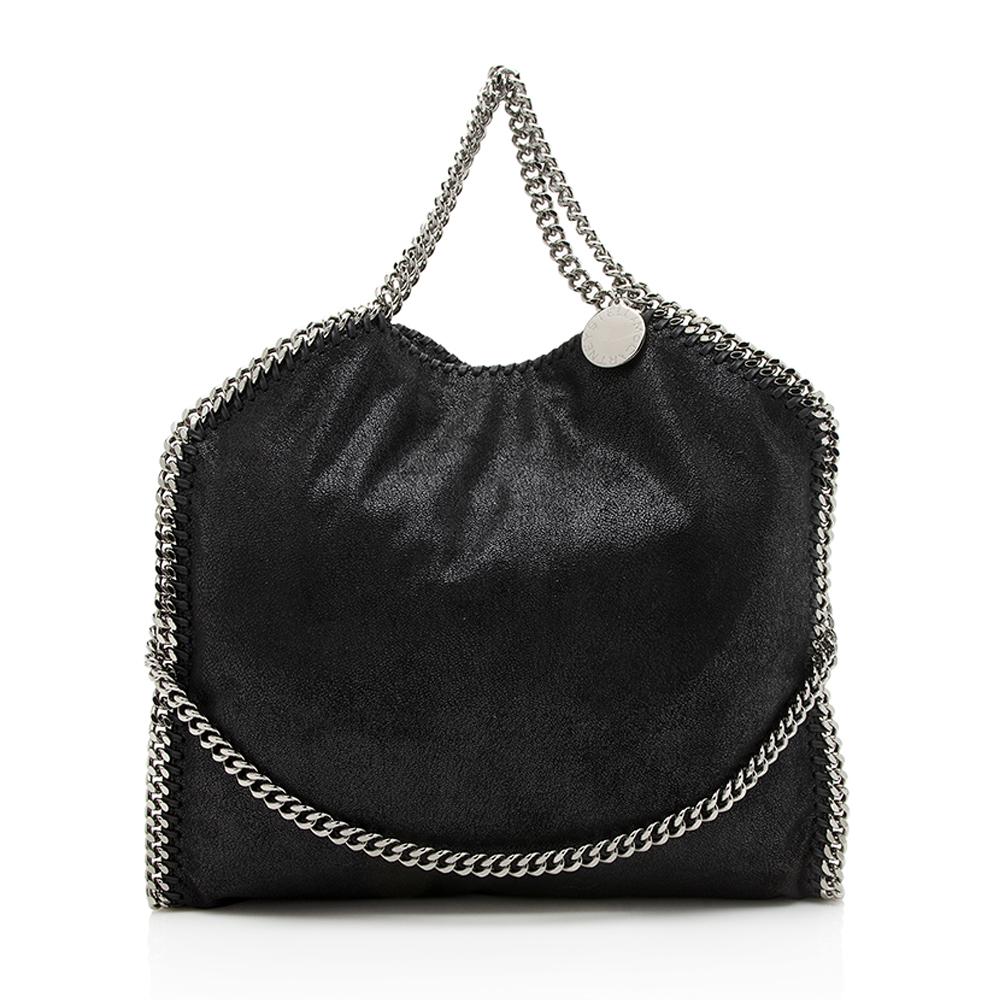 Stella McCartney Shaggy Deer Falabella Fold Over Tote (SHF-12888)