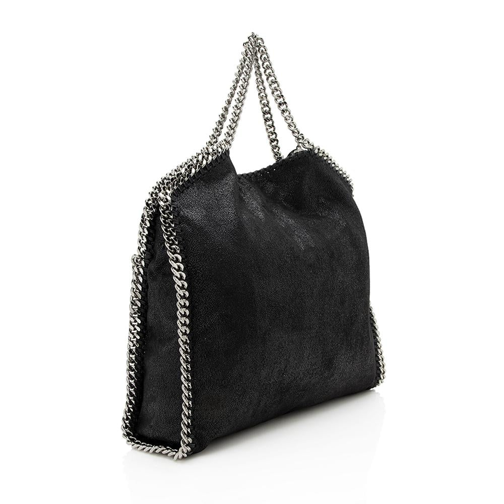 Stella McCartney Shaggy Deer Falabella Fold Over Tote (SHF-12888)