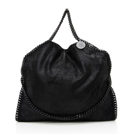 Stella McCartney Shaggy Deer Falabella Fold Over Tote (SHF-13918)