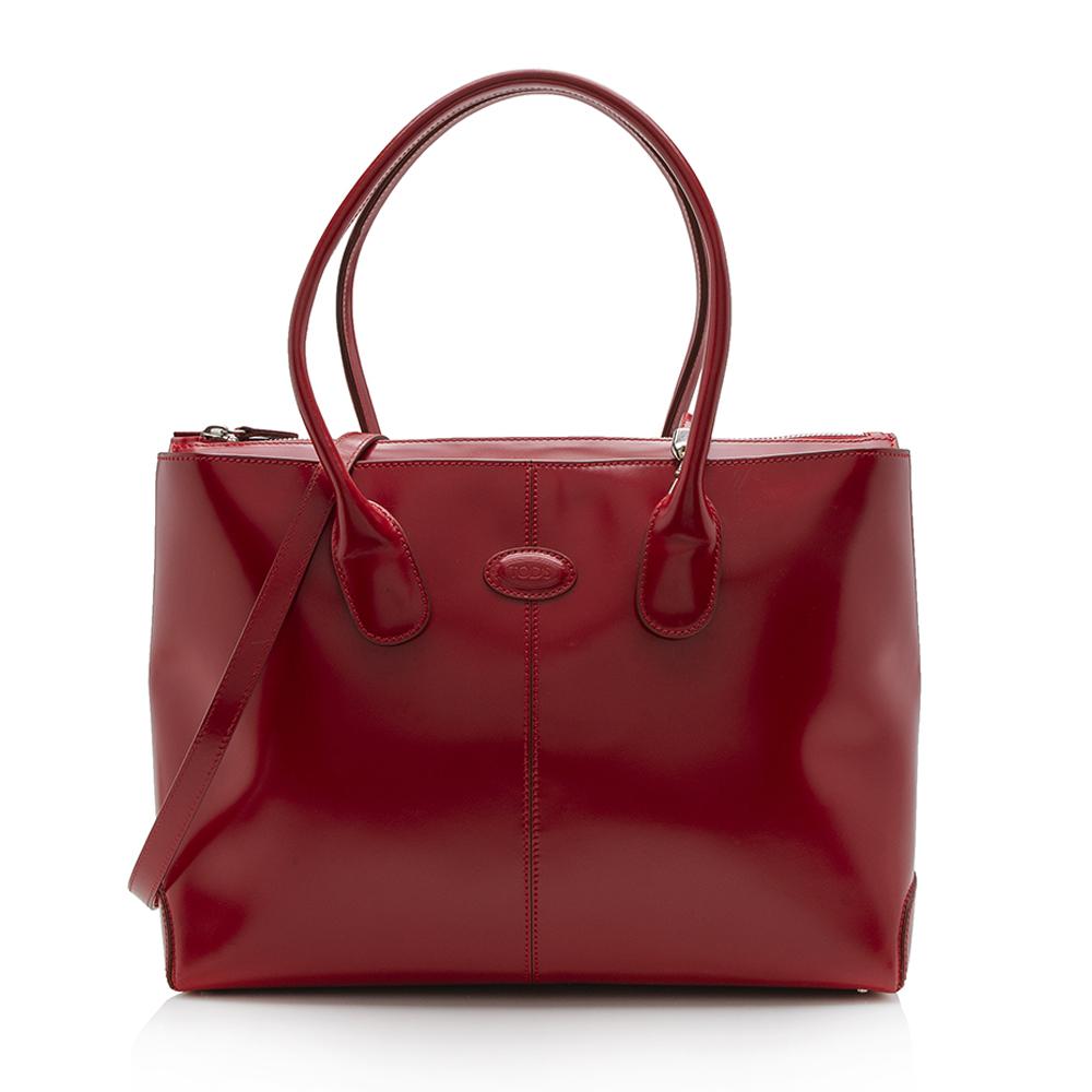 Tod's Smooth Leather D-Styling Tote (SHF-13108)