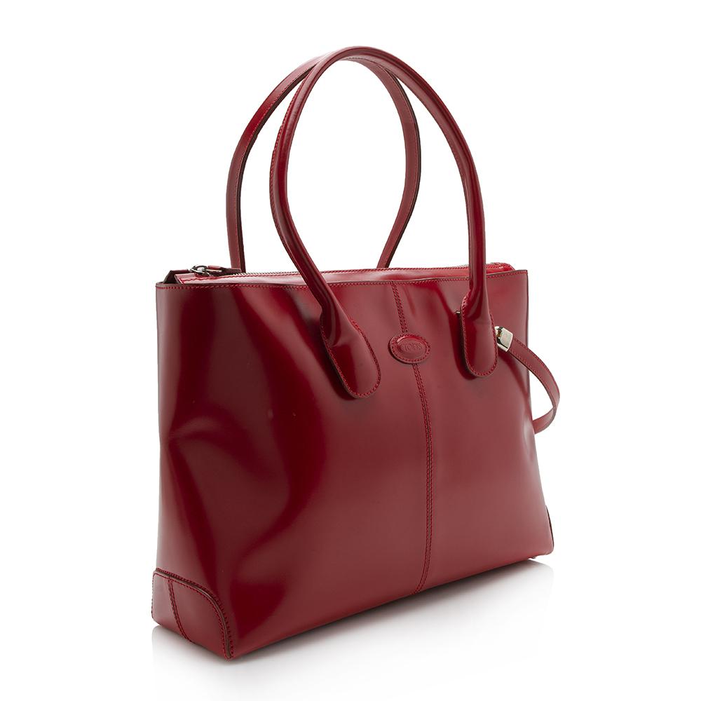 Tod's Smooth Leather D-Styling Tote (SHF-13108)