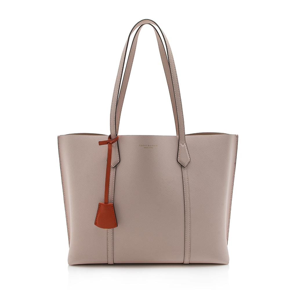 Tory Burch Leather Perry Tote (SHF-13109)