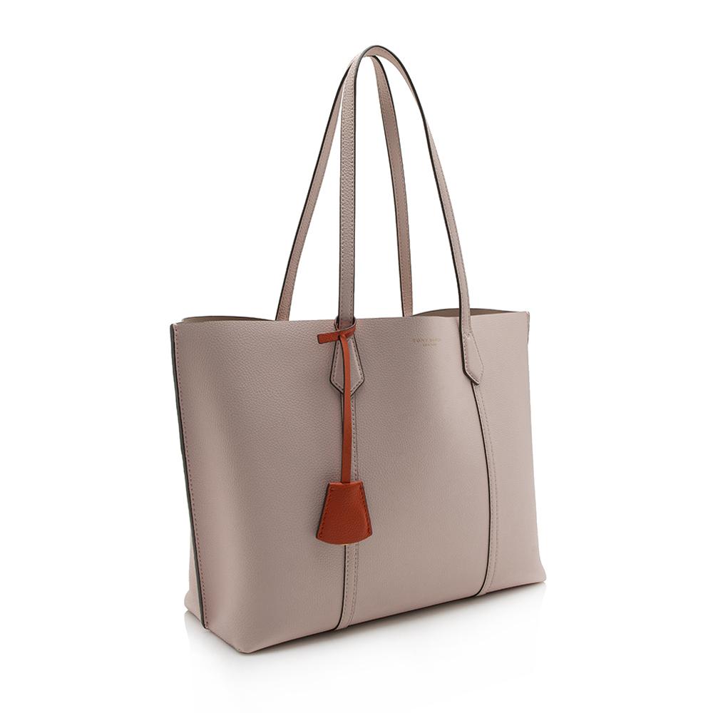 Tory Burch Leather Perry Tote (SHF-13109)