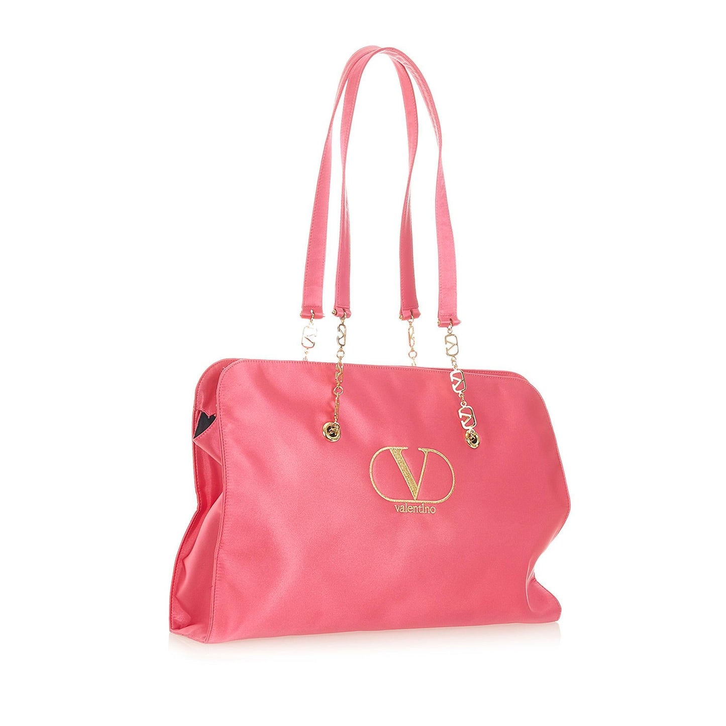 Valentino Satin Tote Bag (SHG-19342)