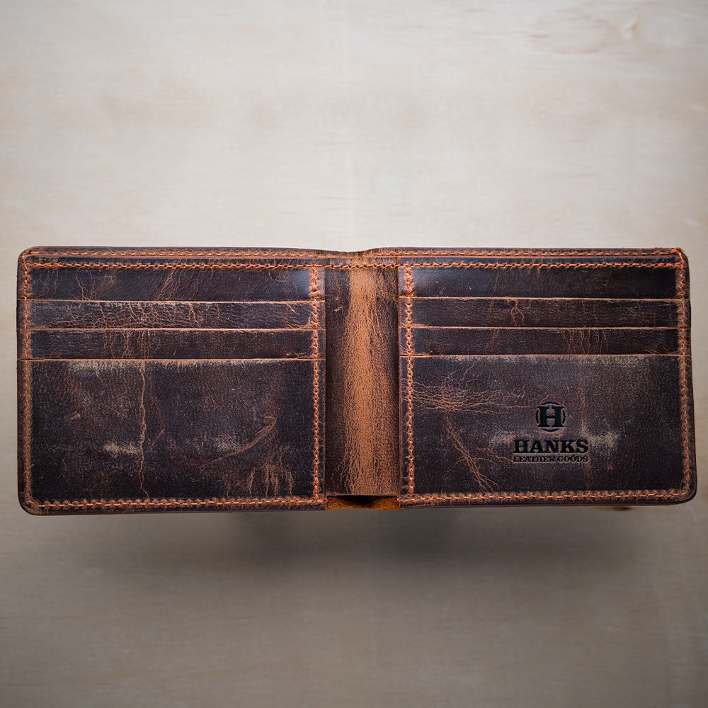 Medium Bifold Bison Wallet