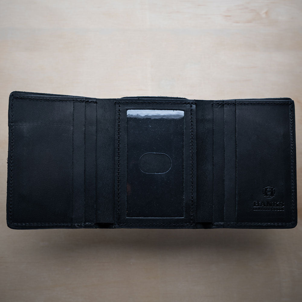 Premium Goat Trifold Wallet