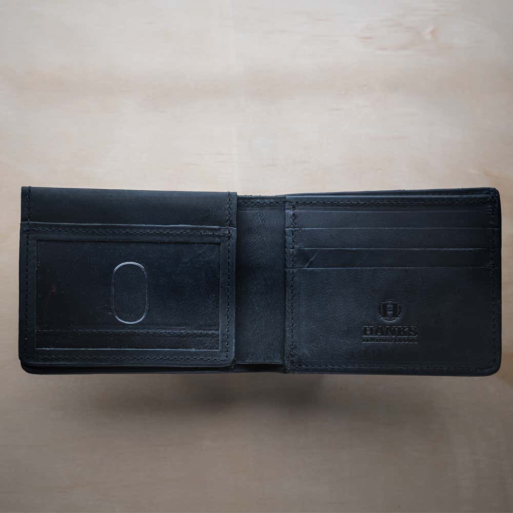 Deluxe Bifold Goatskin With ID Window