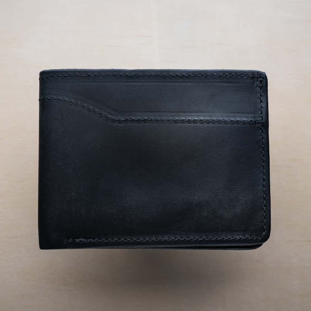 Deluxe Bifold Goatskin With ID Window