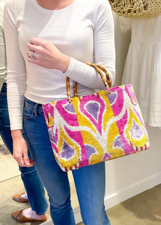 Shoulder Bag | Pink Multi