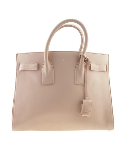 Saint Laurent Sac de Jour 324823 Mini Blush Pink Leather Tote